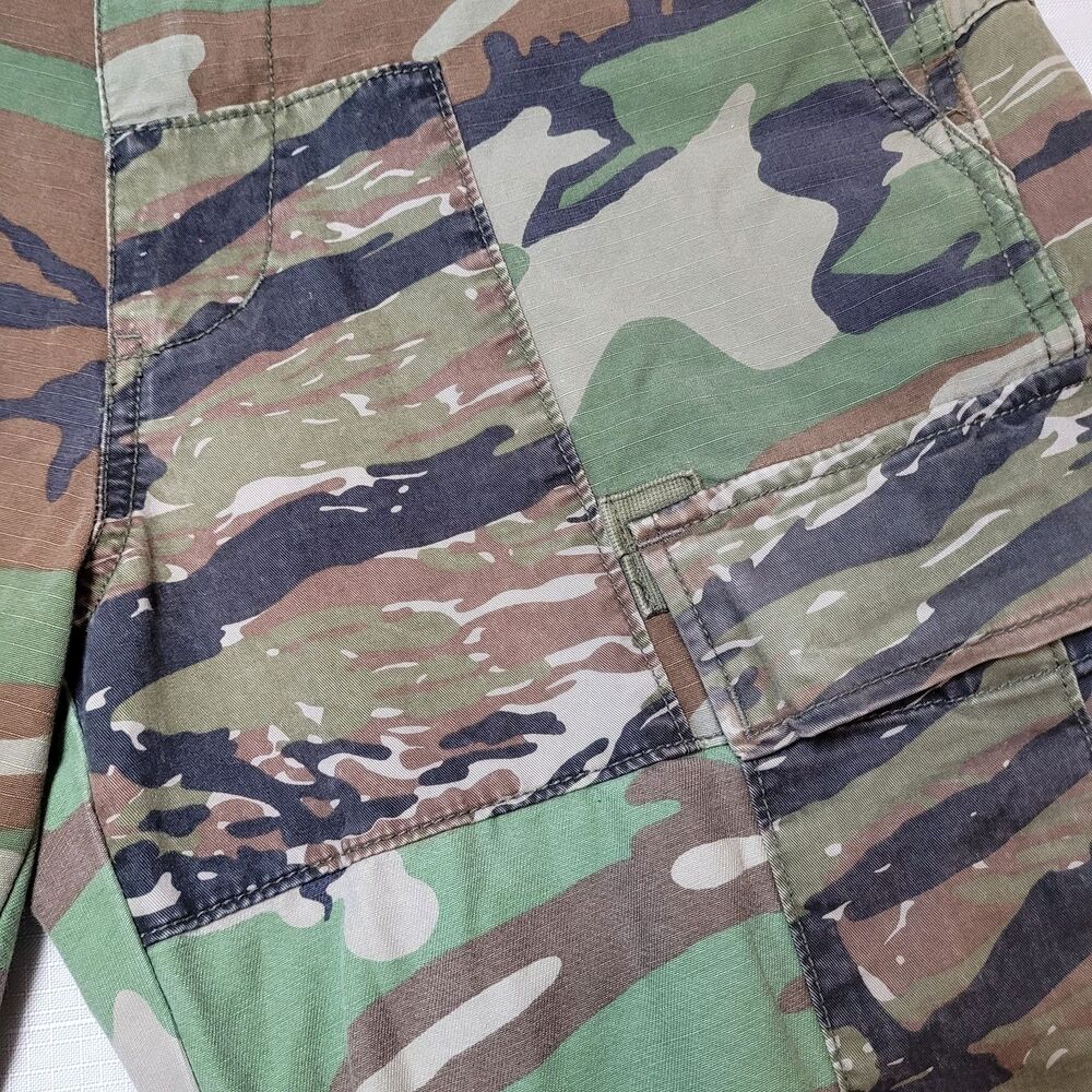 Ralph Lauren DENIM & SUPPLY Flag Tiger Camo Cargo Paratrooper Pants Men's 32X30 - Picture 15 of 16